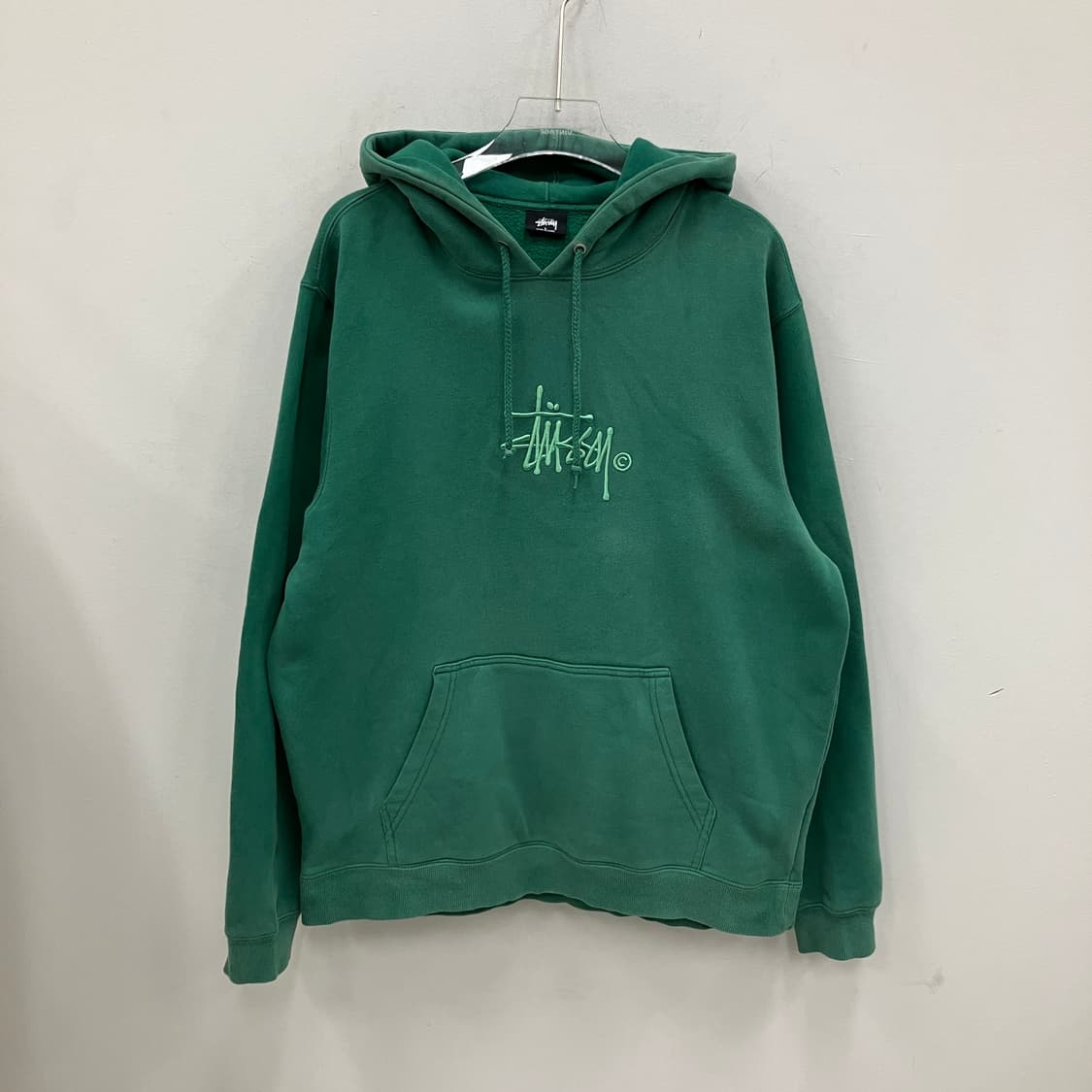 스투시 Stussy 그린 후드티 상품이미지1