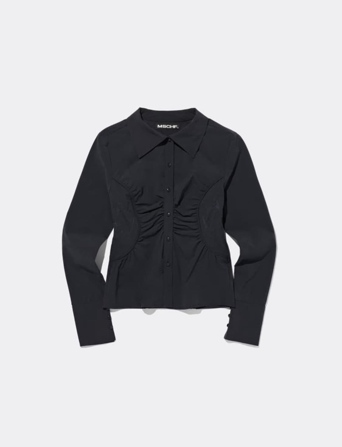 미스치프 셔링 셔츠 차콜 상품이미지1