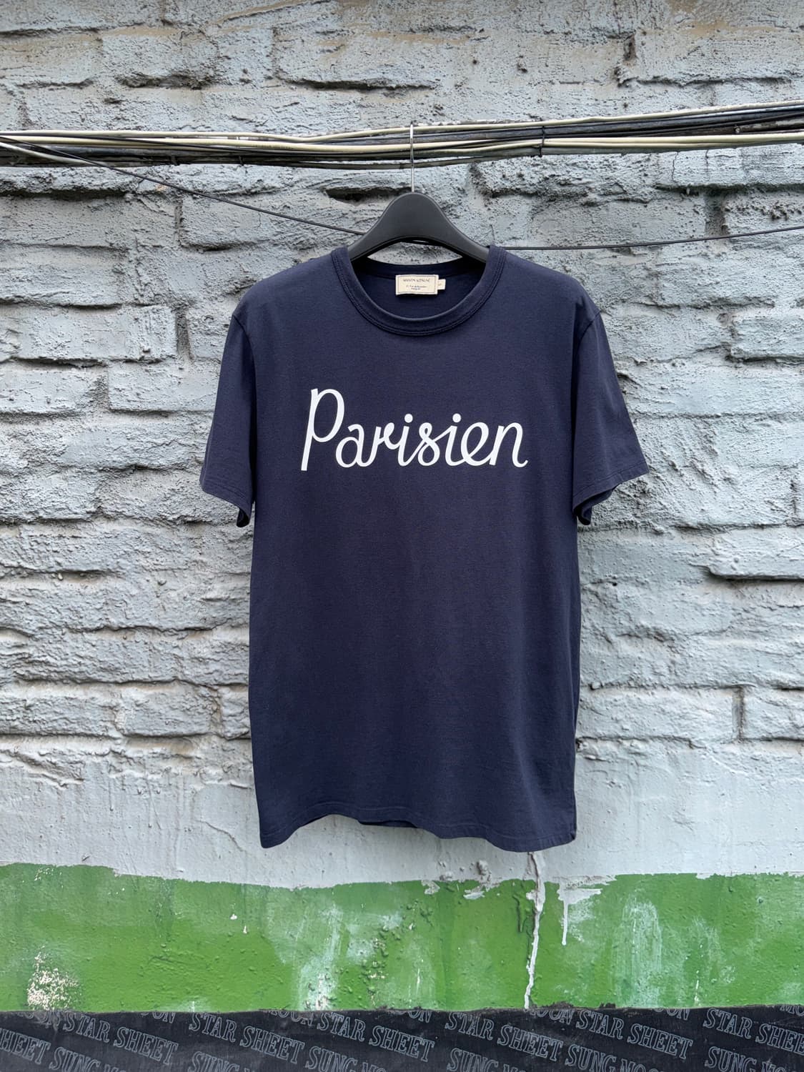 Maison kitsune 메종키츠네 파리지앵 네이버 반팔티셔츠(s) 상품이미지1