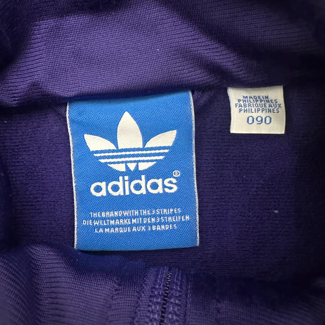 아디다스 파이어버드 트랙탑 져지 퍼플 90(S) 상품이미지3