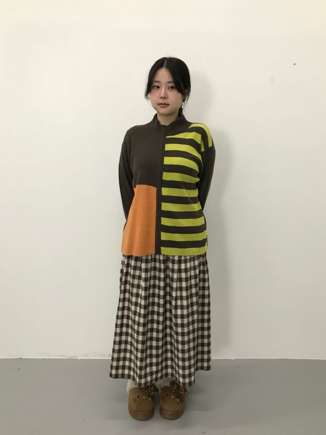Paola Conti Wool Zip Knit 상품이미지1