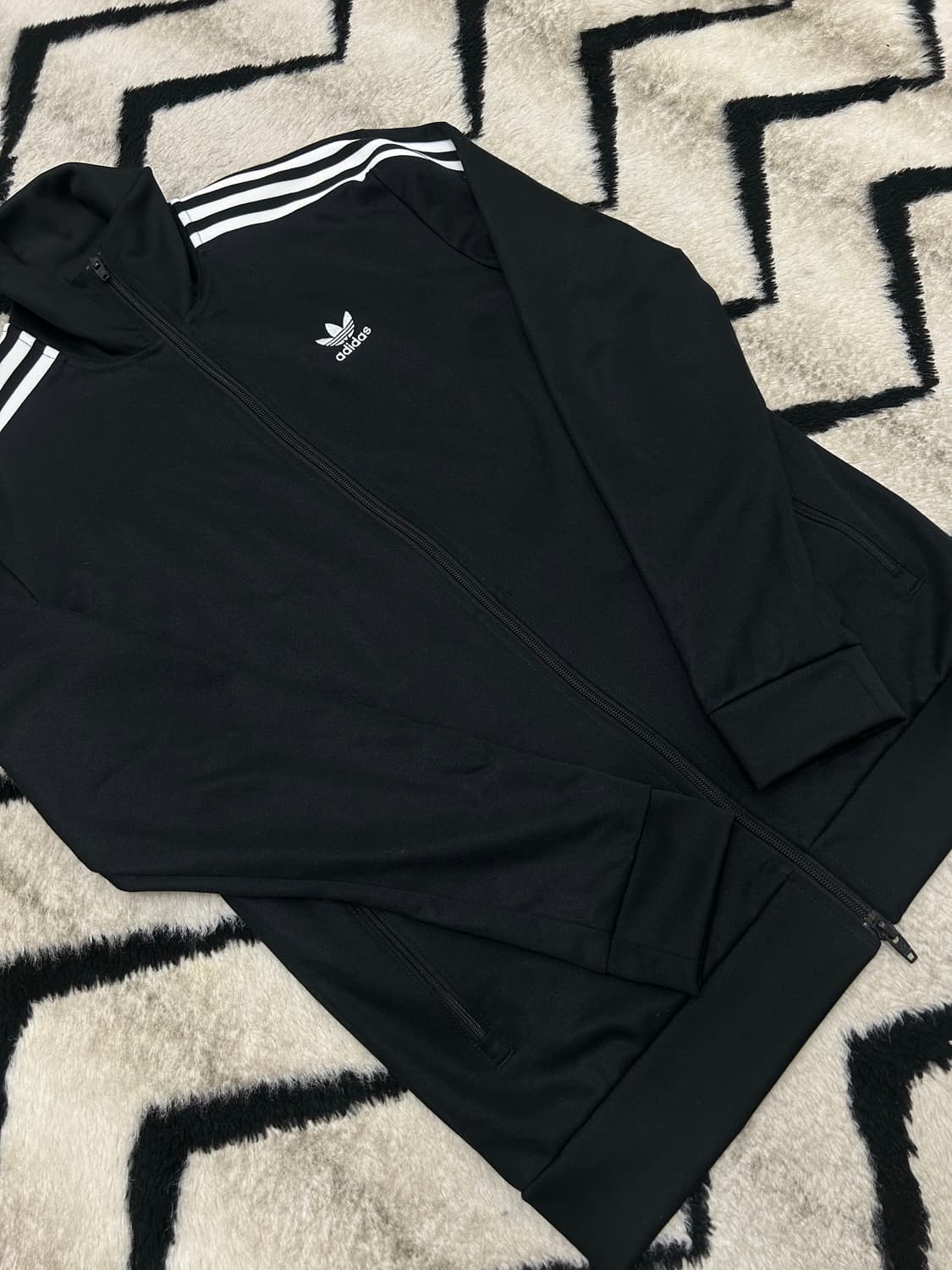 [M]아디다스 베켄바우어 트랙탑 져지/블랙 상품이미지2