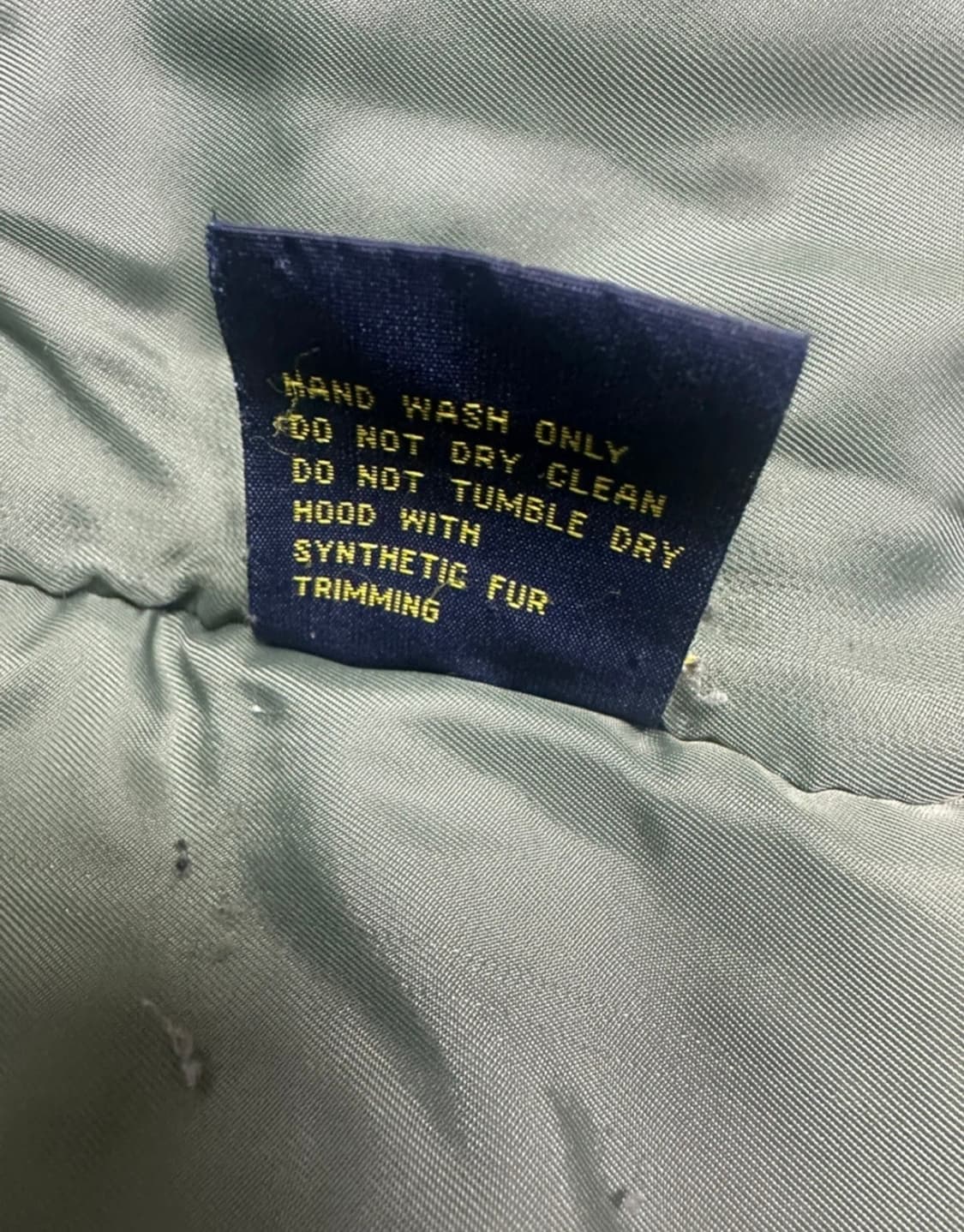 알파인더스트리 S-M 카키 야상 점퍼 파카 상품이미지4