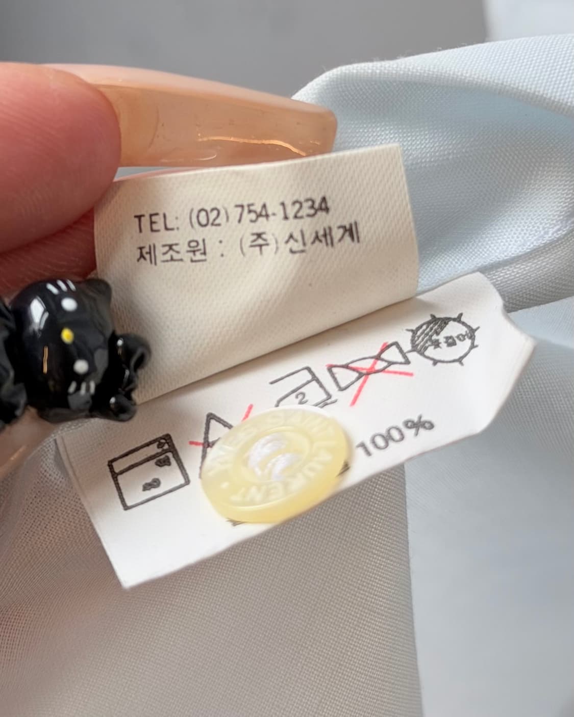 YSL SOLID HALF SLEEVE SHIRT 상품이미지10