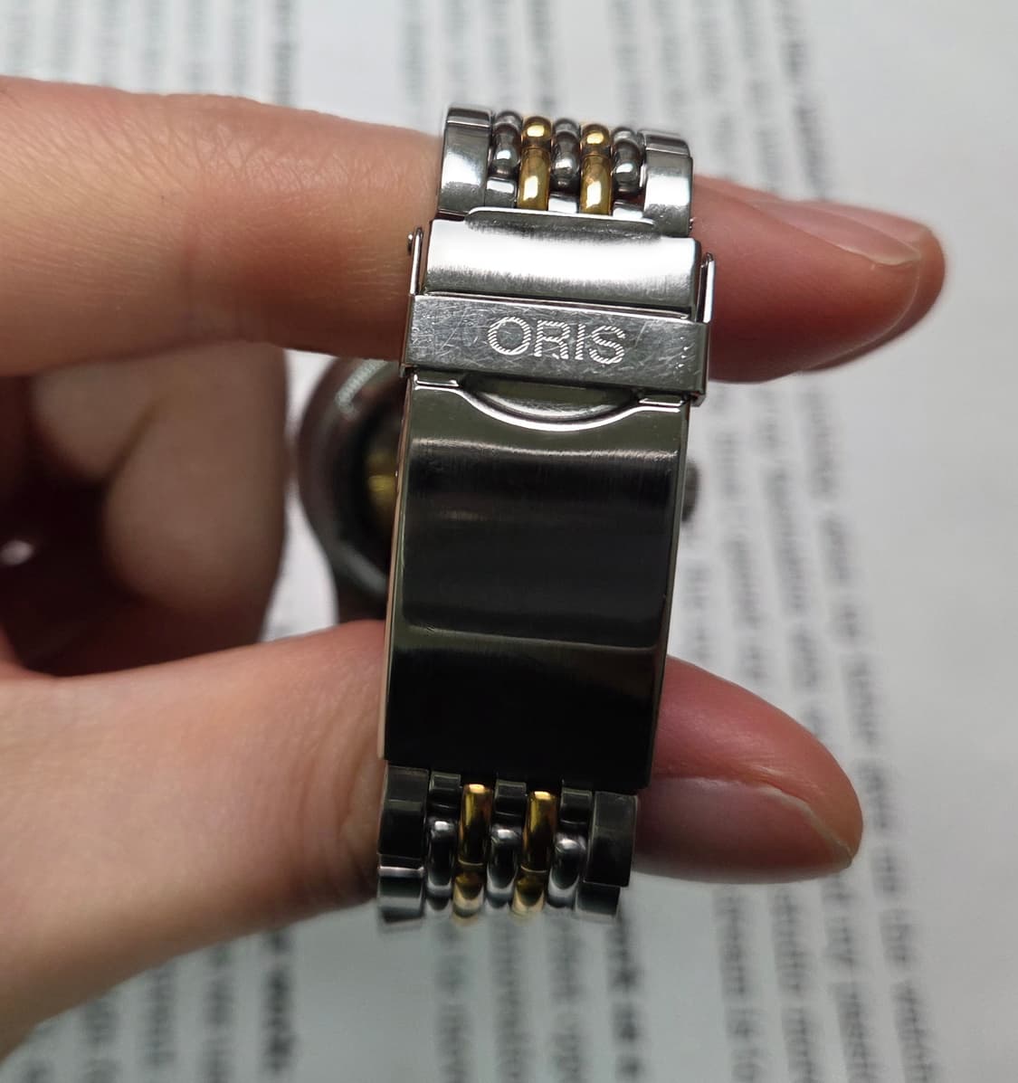 레어] 빈티지 오리스 빅크라운 포인터데이트 7463B 코인베젤 브슬 ve 상품이미지6