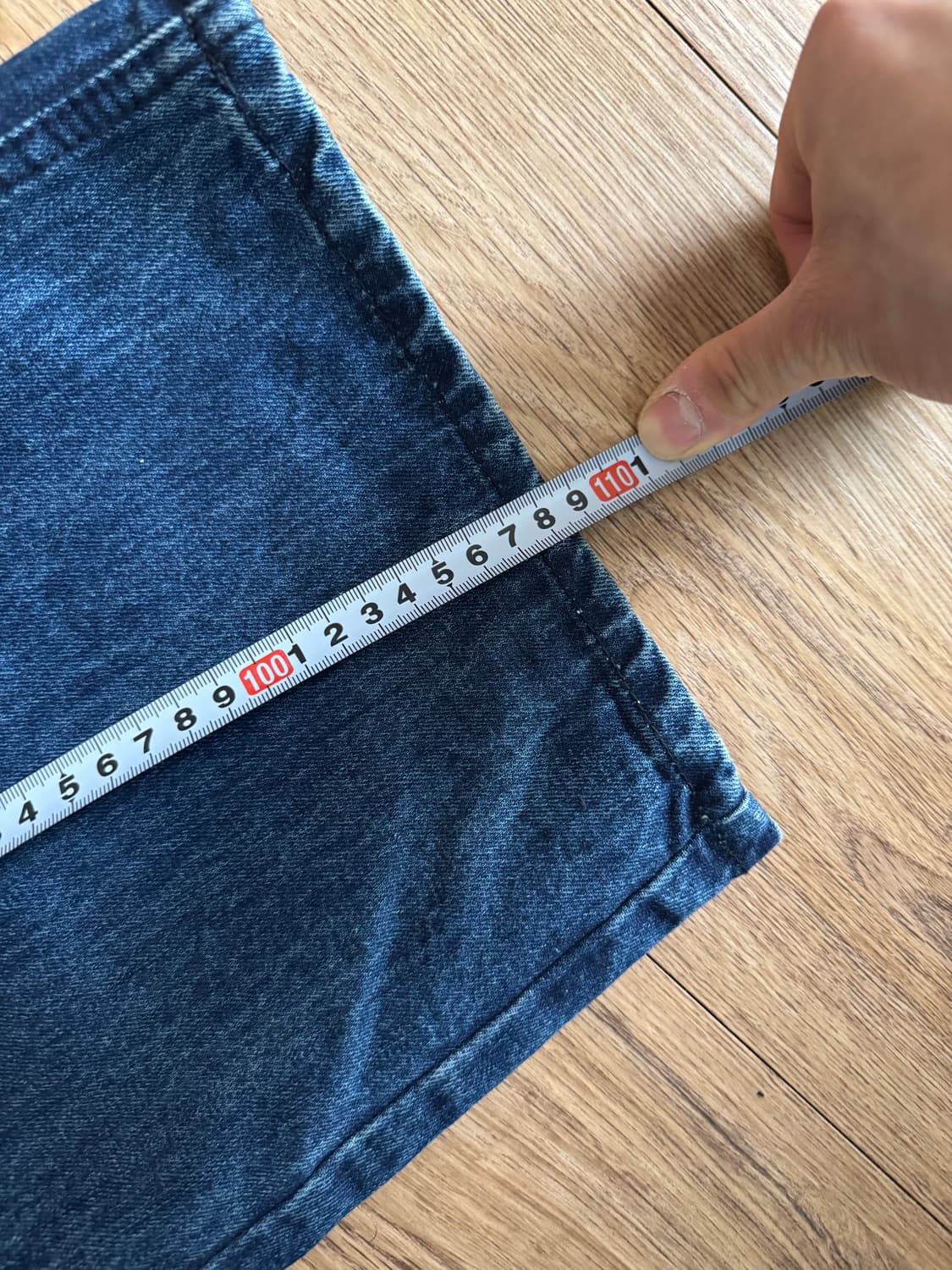 남자 와이드 팬츠, 청바지 (새상품) 상품이미지4