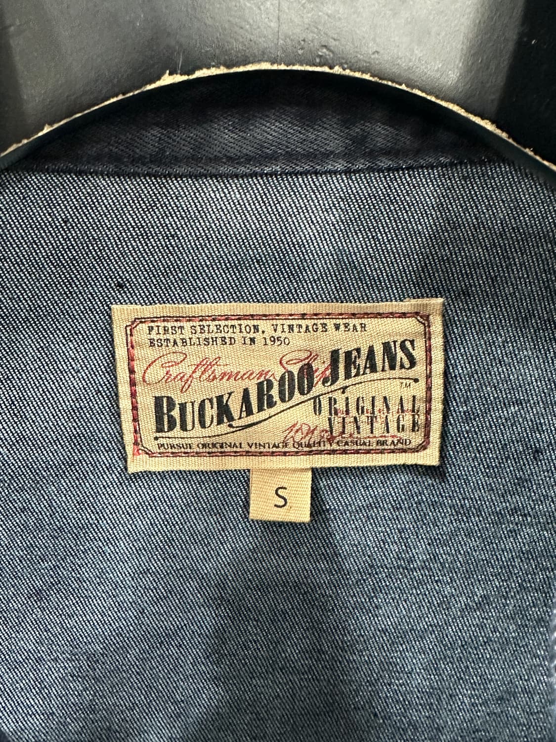 버커루 코티드 코튼 바이커 자켓 S 상품이미지6