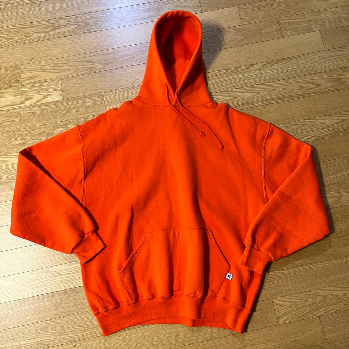 [XL] 90s 빈티지 러셀 후드 오렌지 상품이미지2
