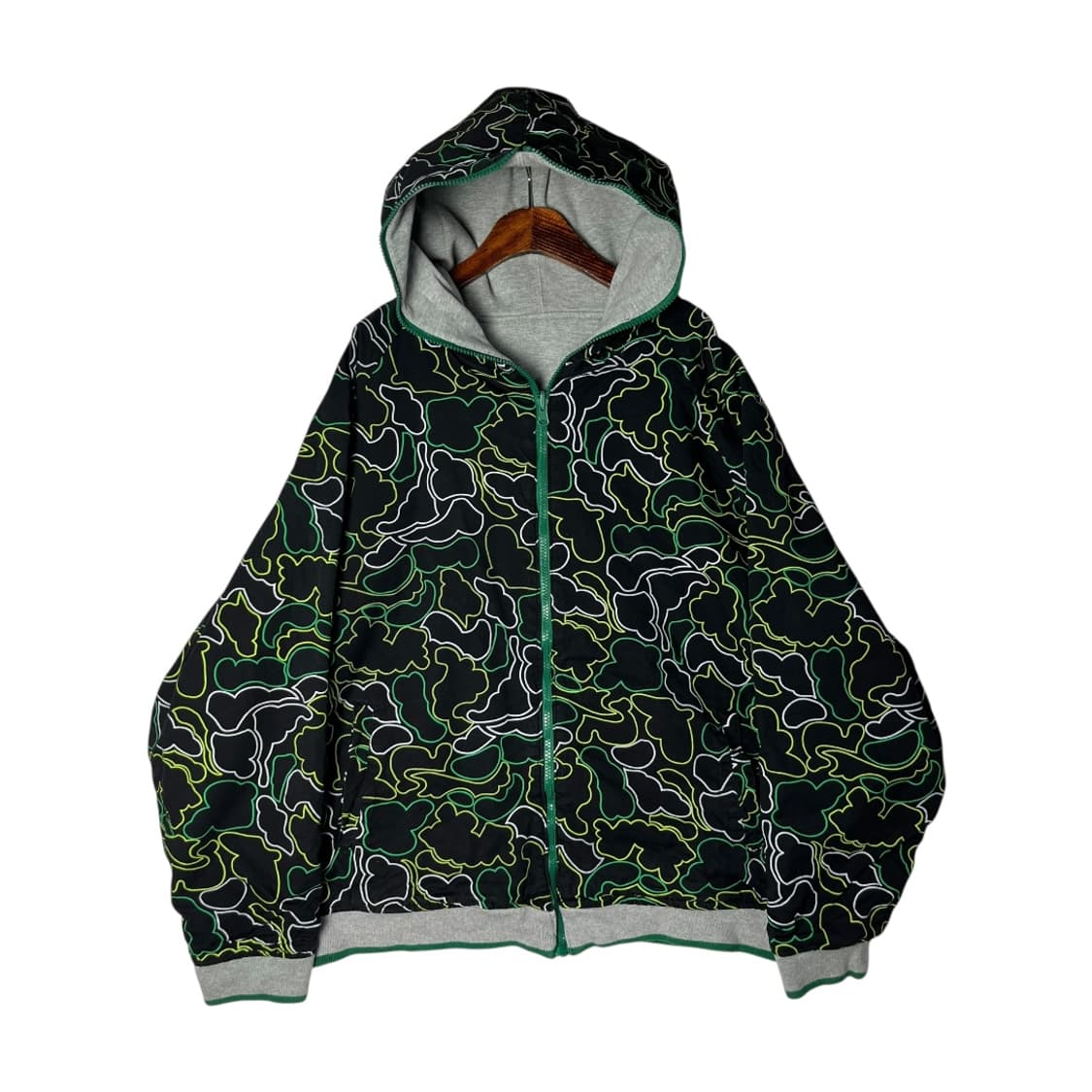 [CONFUSE] 컨퓨즈 리버시블 카모 후드집업 상품이미지1