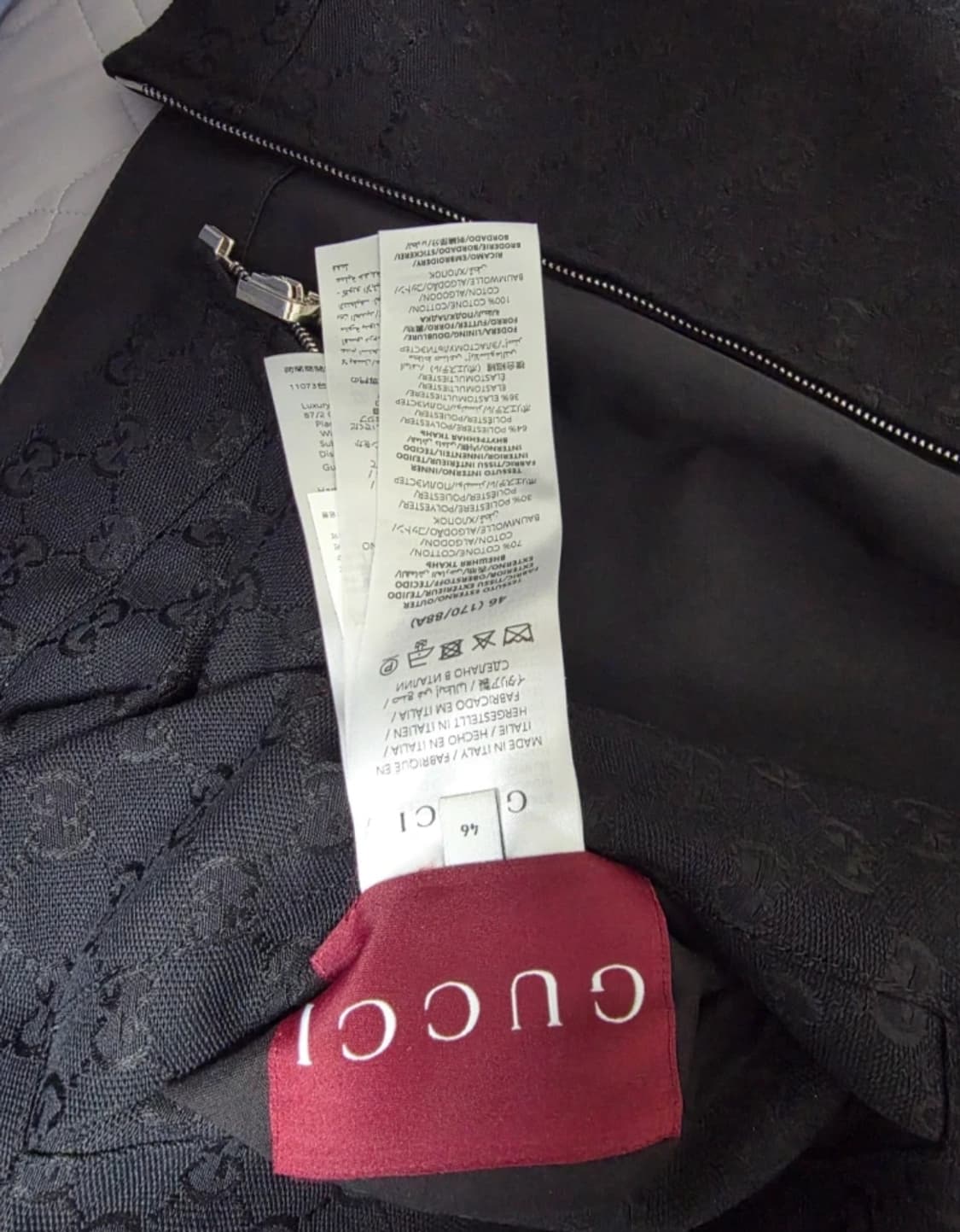 구찌 GG캔버스 리버시블 787295 남성자켓신상 상품이미지6