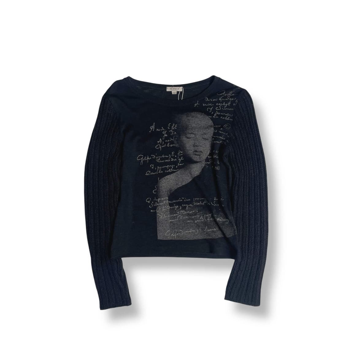 Avance 민머리 울 100 니트 (italy)   상품이미지1