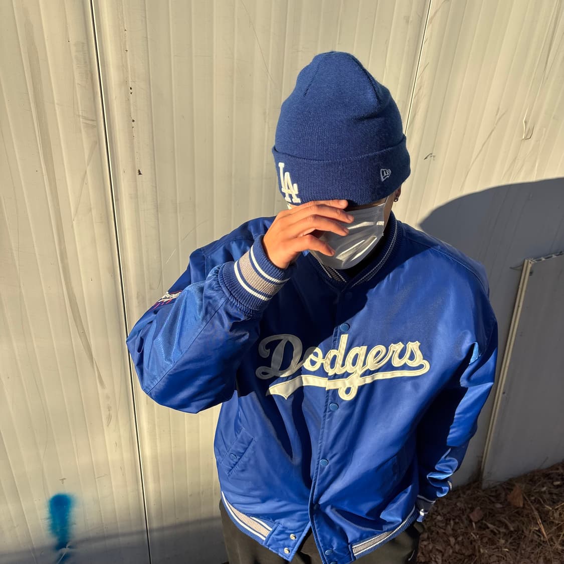 뉴에라 MLB LA 다저스 커프 비니 - 블루 상품이미지6