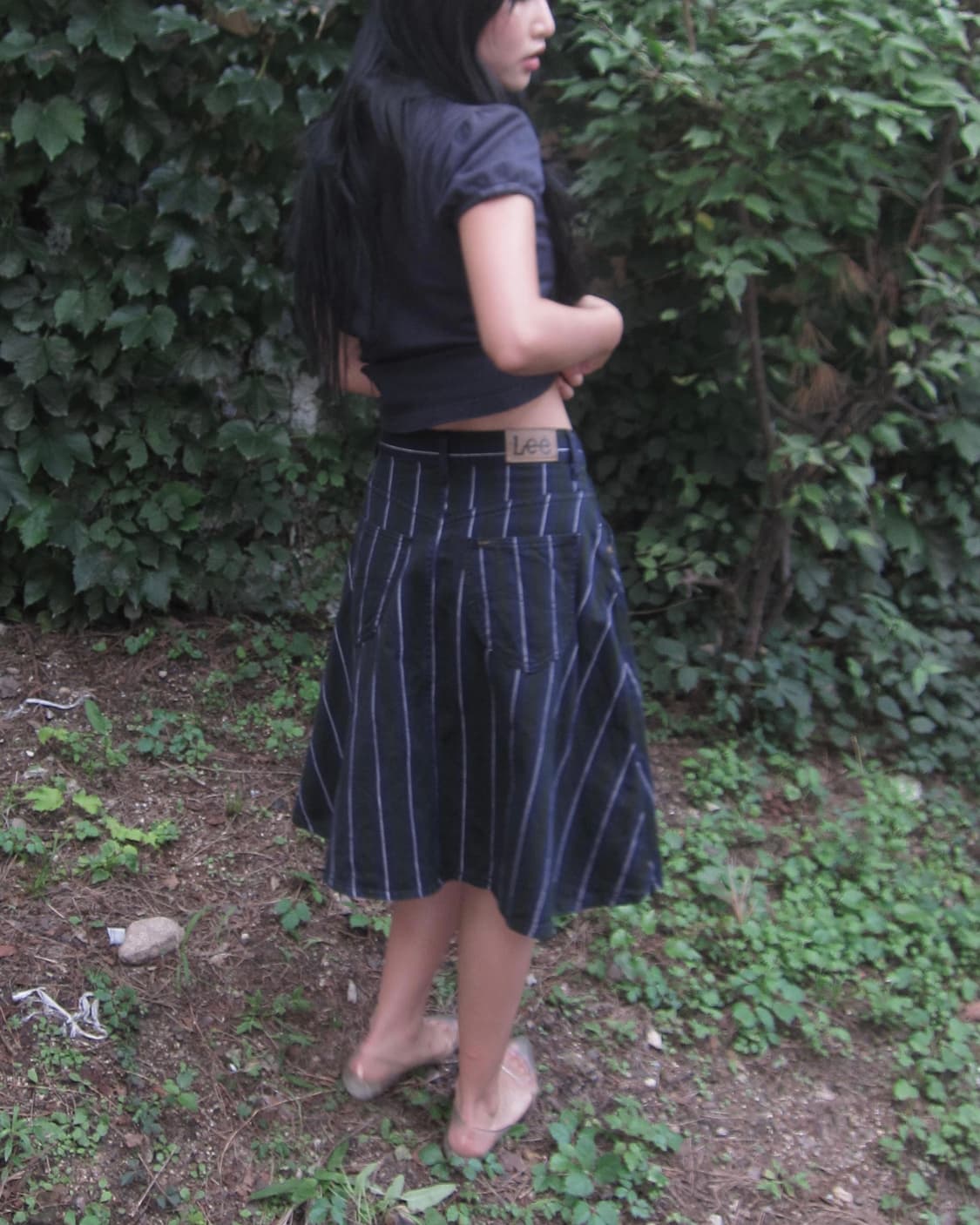vintage Lee midi skirt 상품이미지6