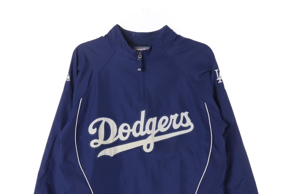 마제스틱 MLB LA 다저스 어센틱 쿼터집 바람막이 S 상품이미지3