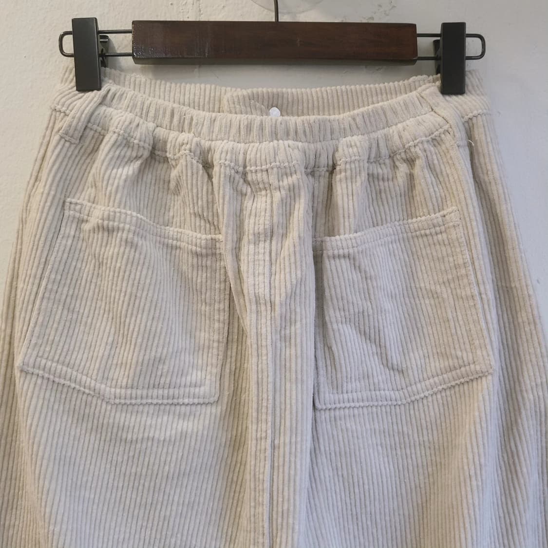 GRL 크림 코듀로이 미디스커트 상품이미지6