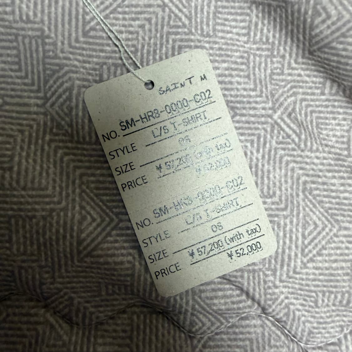 [OS] 피어오브갓 x 세인트미카엘 롱슬리브 차콜 상품이미지4