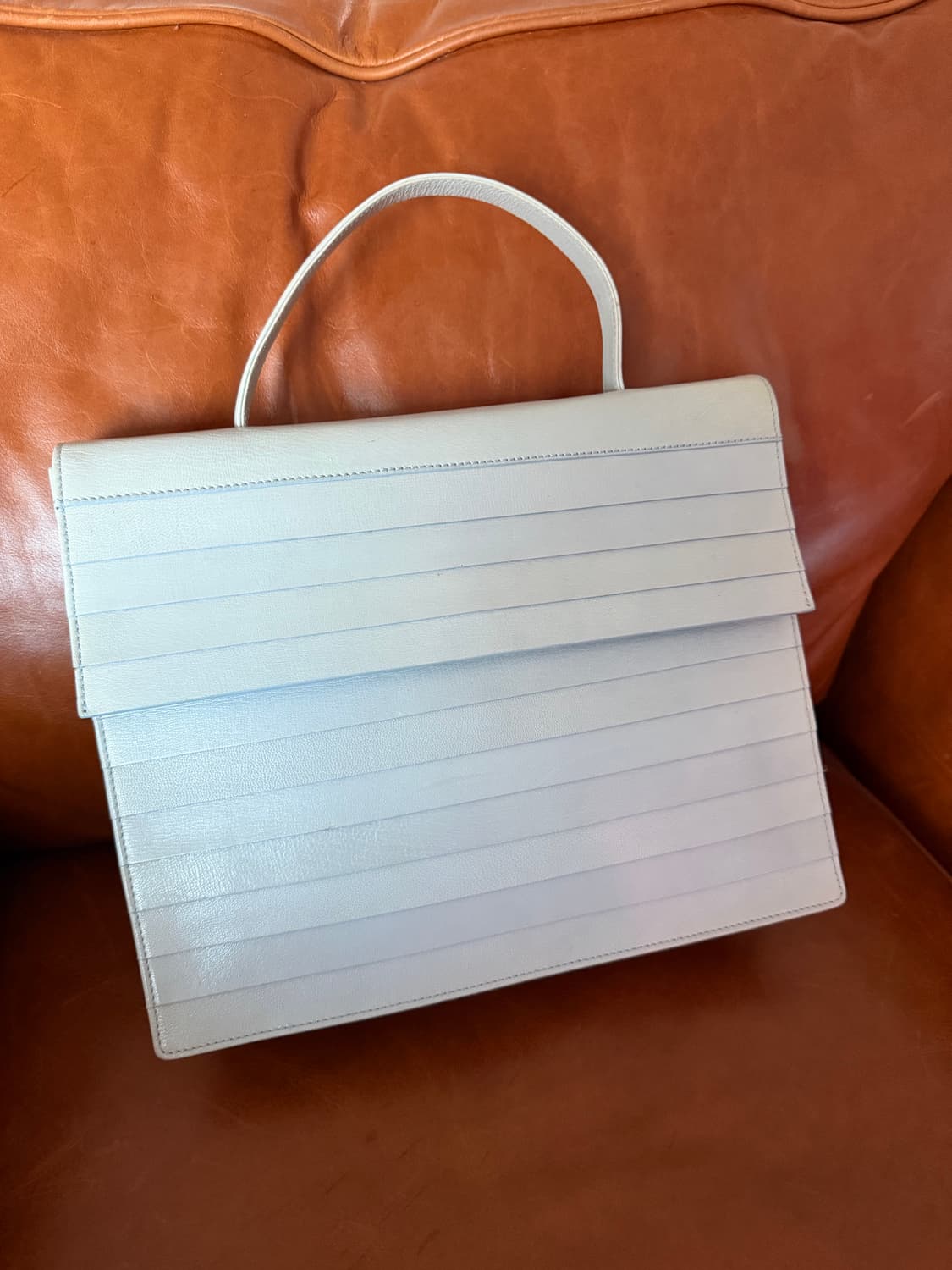 조르지오아르마니 플리츠 토트 백 상품이미지3