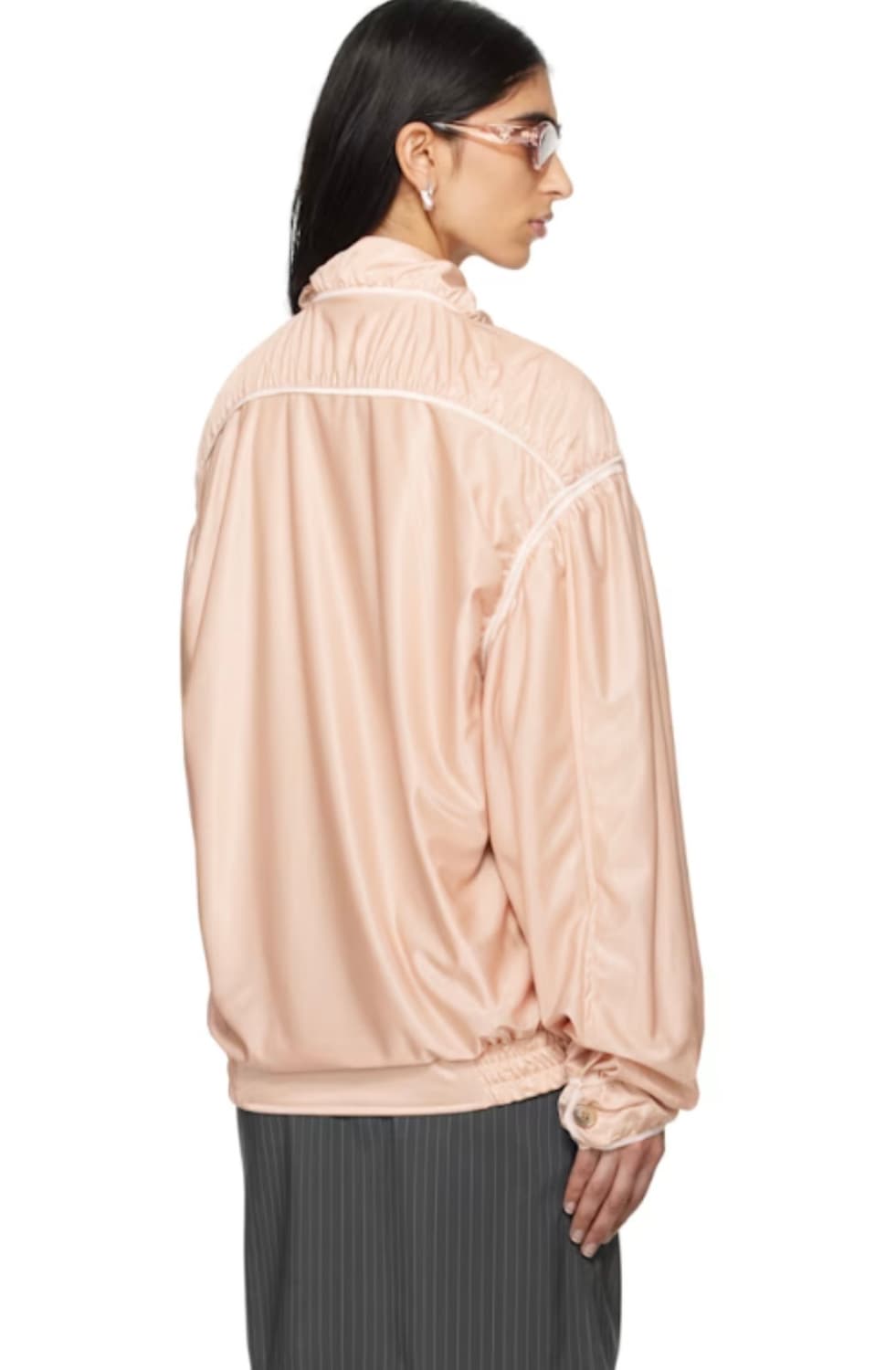 Jenny Fax 베이지 니커 보머 자켓 상품이미지3