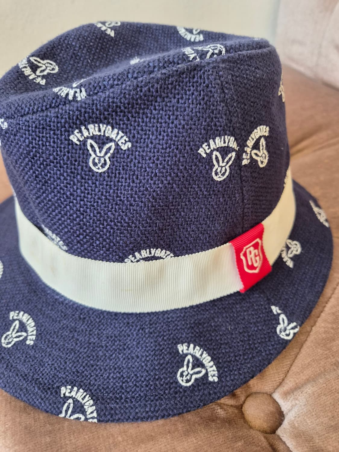 파리게이츠 토끼로고패턴 골프 버킷햇 상품이미지10