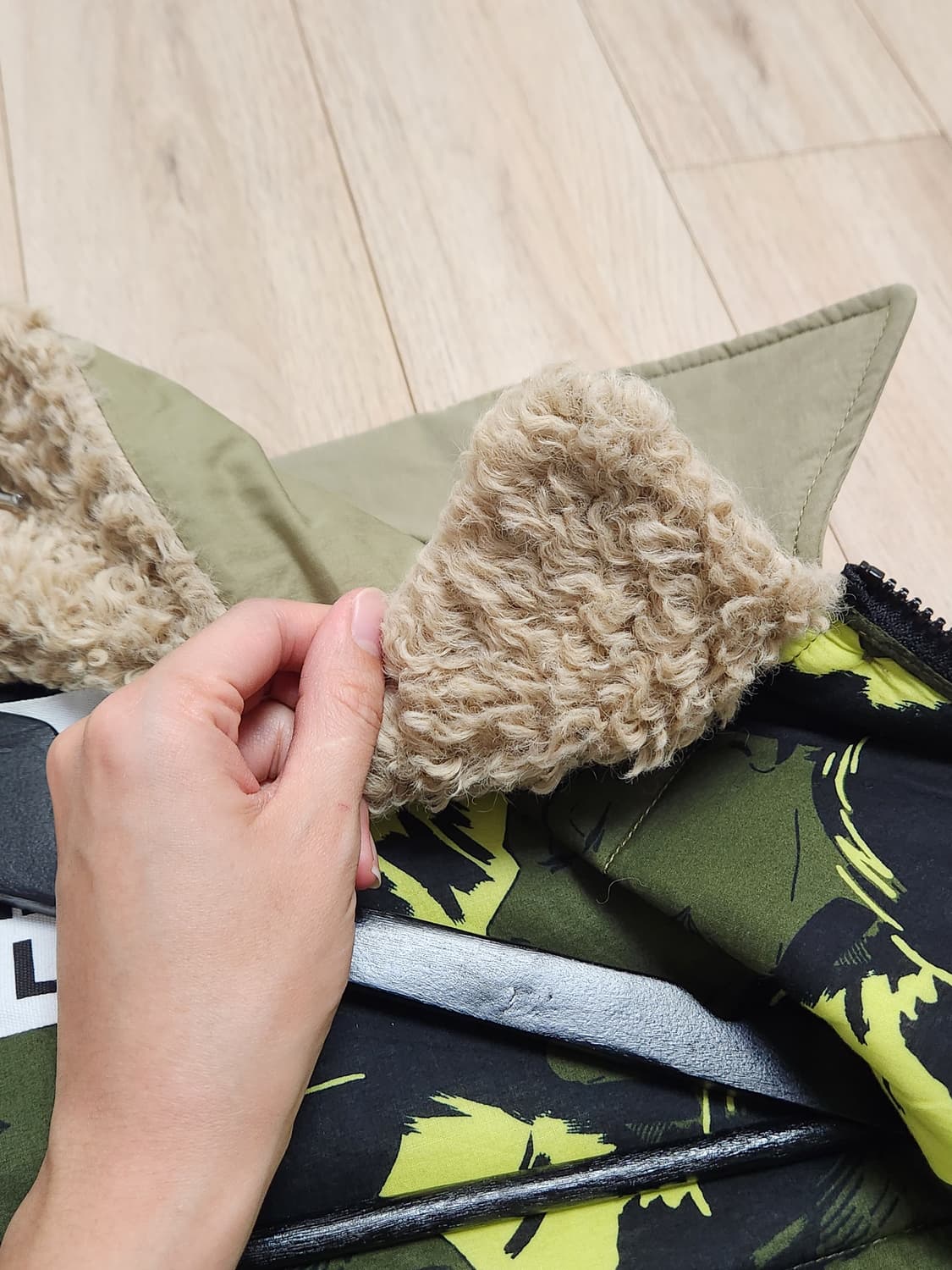 빔바이롤라 패딩 야상 자켓 S 새상품 상품이미지10