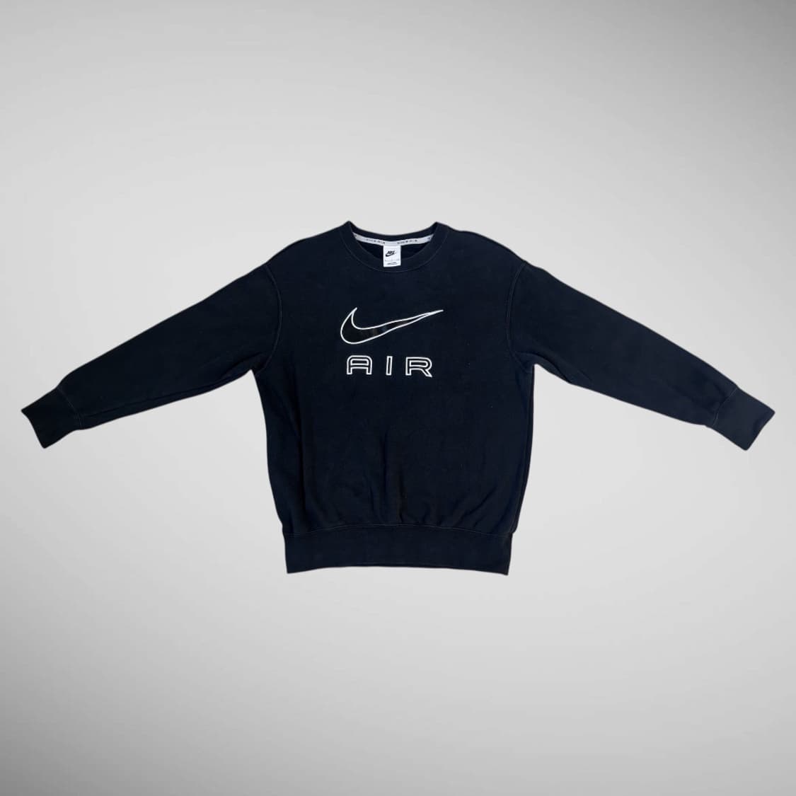 빈티지 나이키 Nike AIR 블랙 맨투맨 상품이미지4