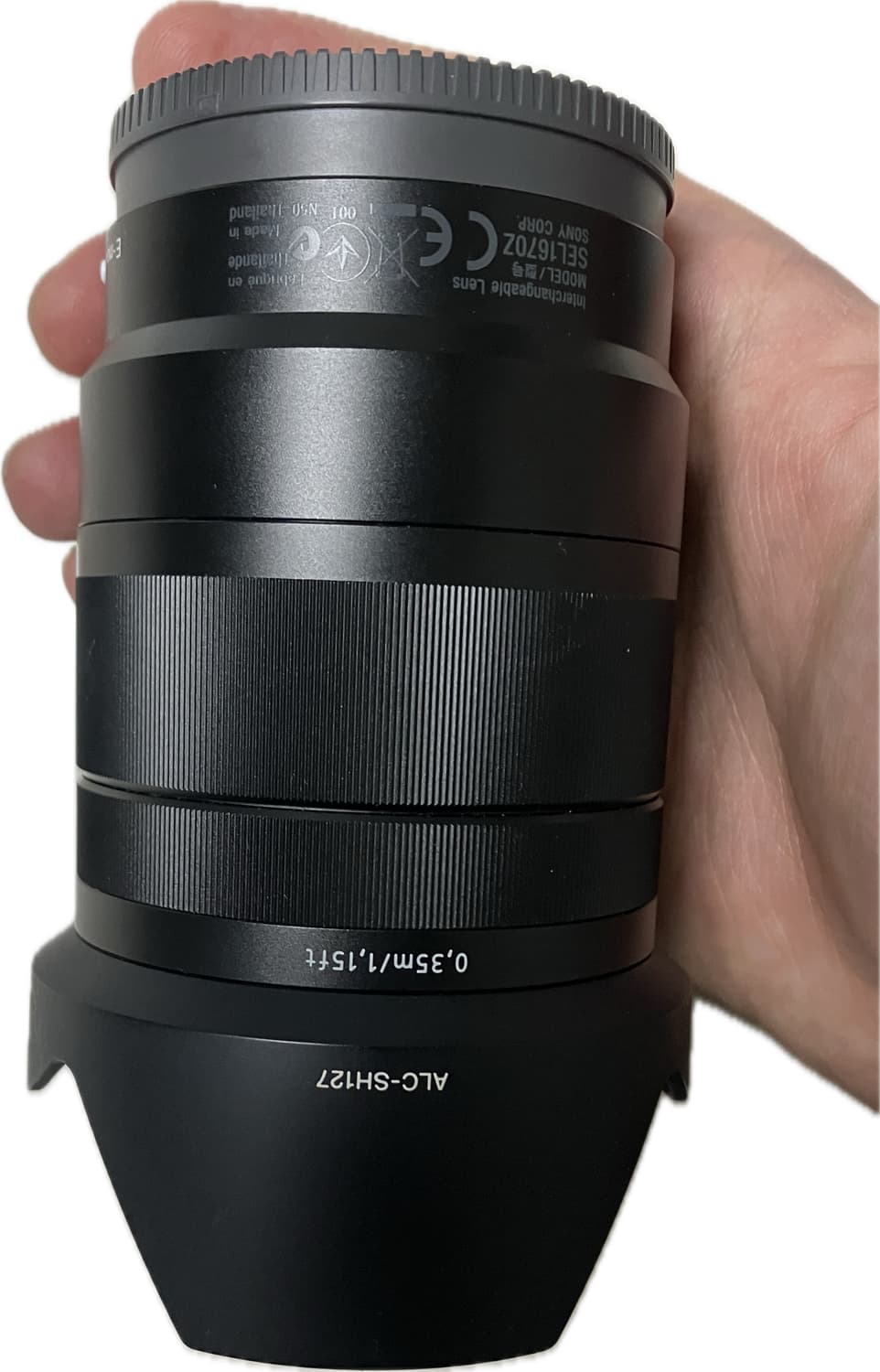 소니 16-70mm F4 렌즈(sonyXzeiss sel1670z) 상품이미지1
