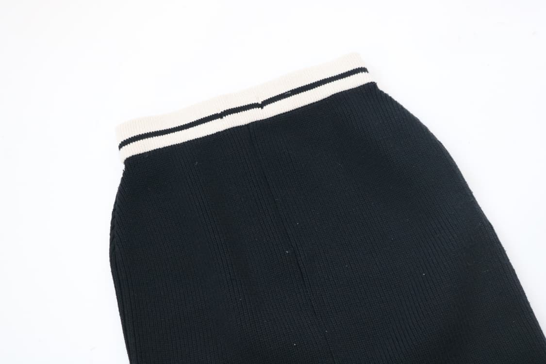 Fred Perry 프레드페리 빈티지 스트라이프 밴딩 니트 스커트 상품이미지7