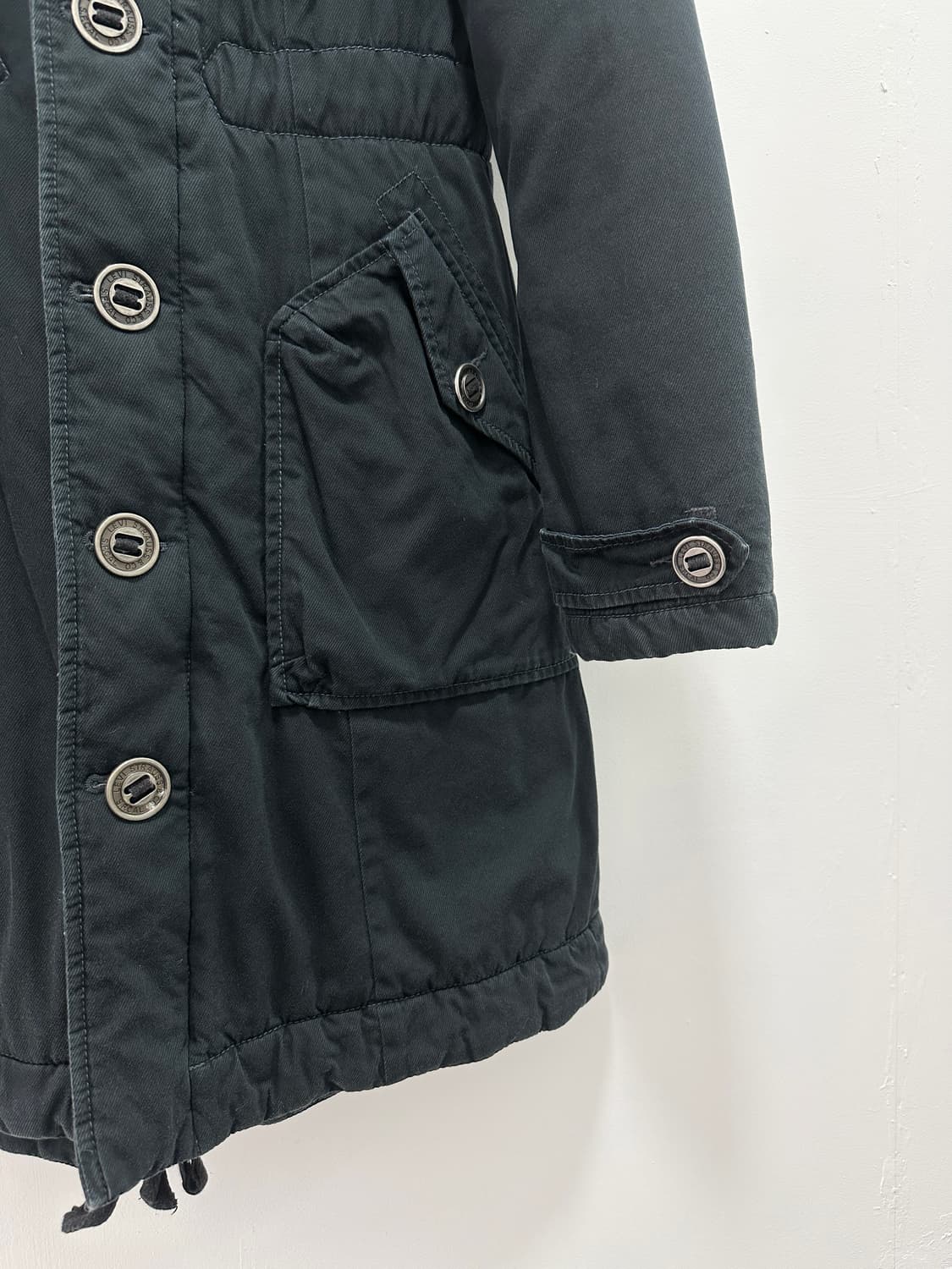 Levi’s multi pocket navy parka jacket 상품이미지5