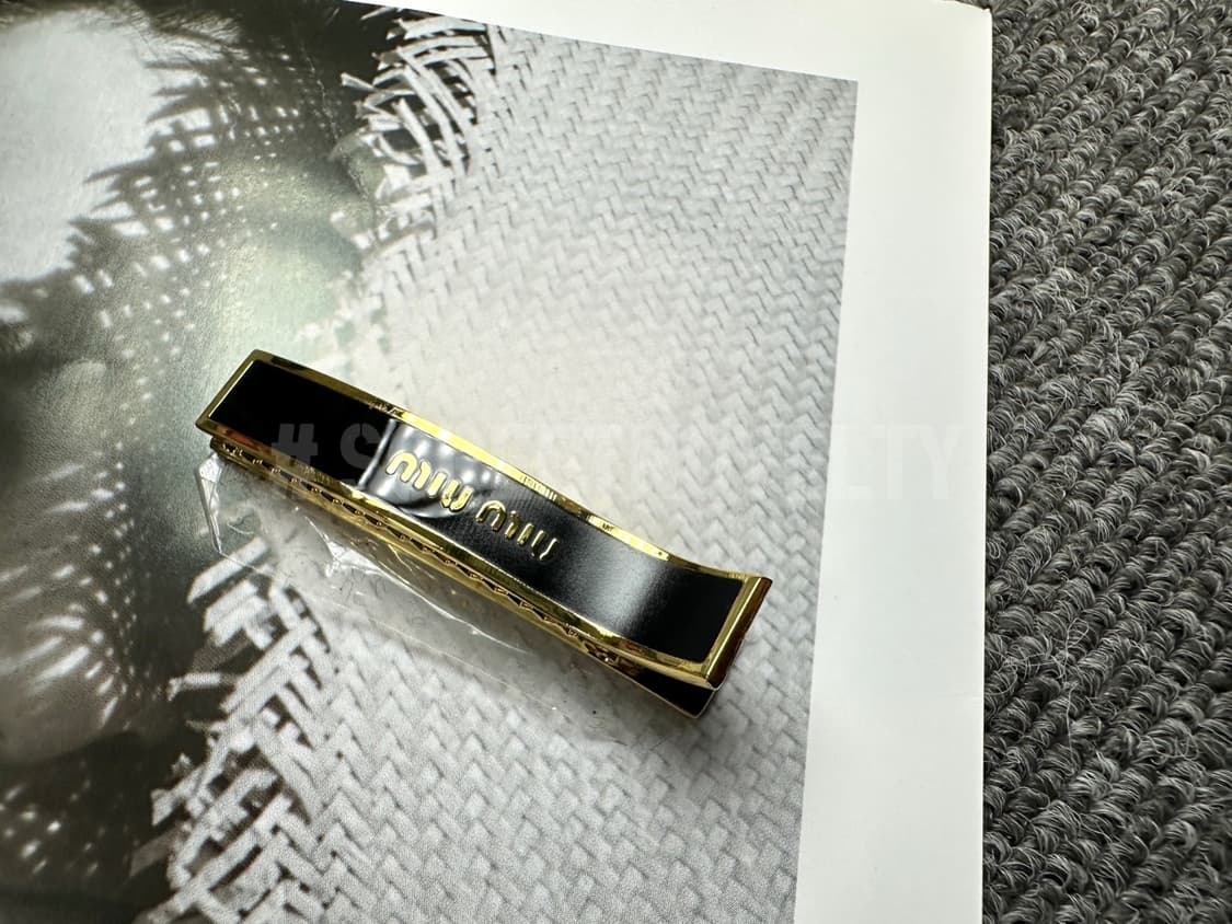 미우미우 헤어클립 (1ps) 상품이미지7