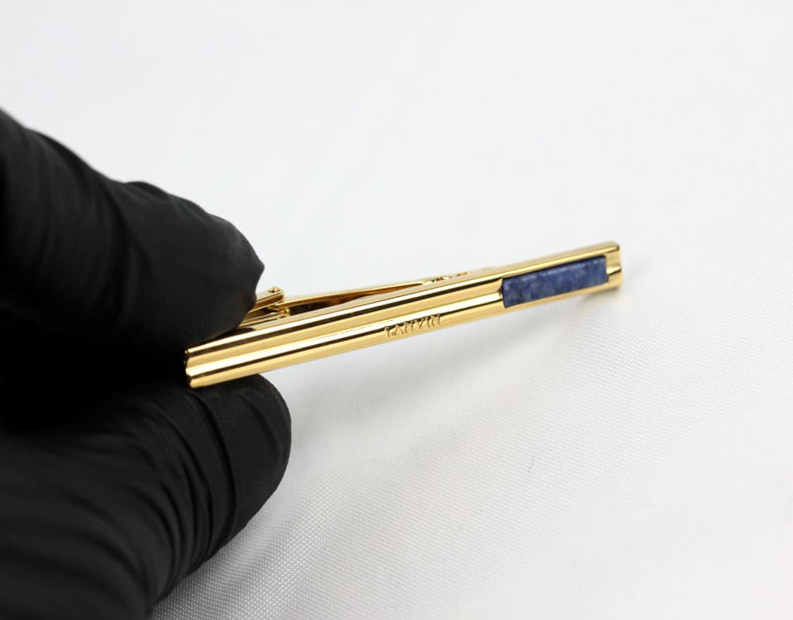 랑방 A등급 5.8cm 천연 라피스 원석 남자 명품 넥타이핀 상품이미지5