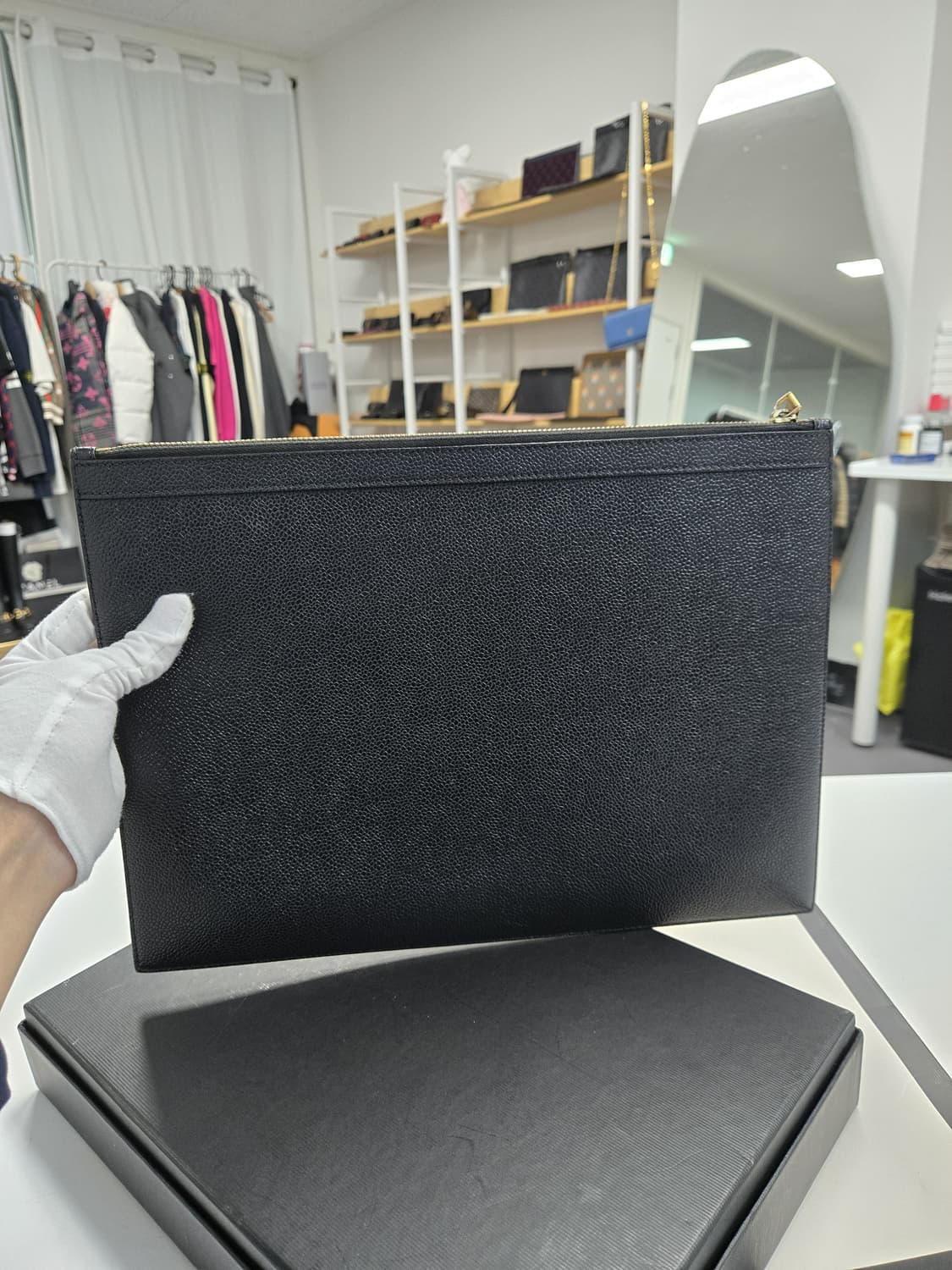 [A급컨디션]톰브라운 클러치백 라지 상품이미지2