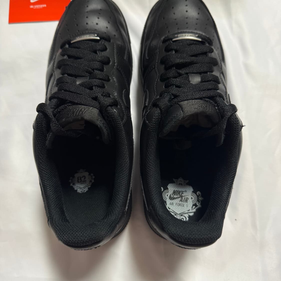 [265] 나이키 에어포스 1 '07 로우 트리플 블랙 (올검 포스) 상품이미지5