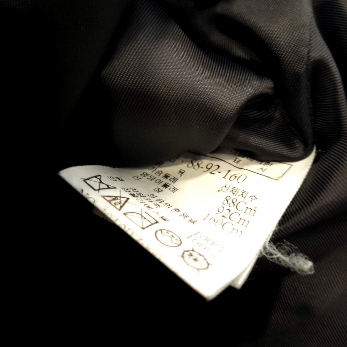 톰보이 룩 블랙 가죽 자켓 상품이미지4