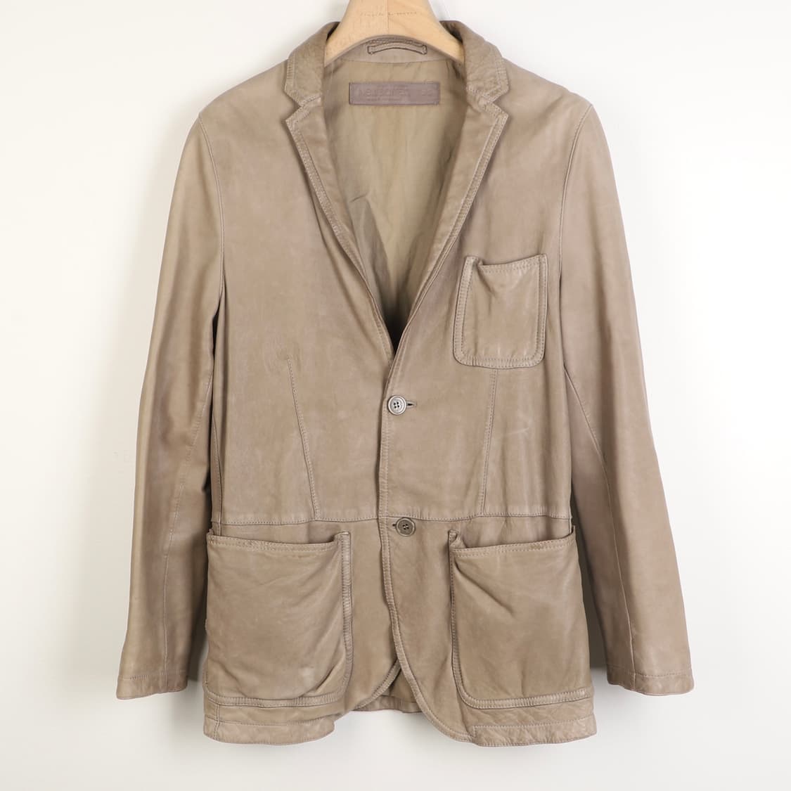 XS / Neil Barrett 닐바렛 양가죽 블레이저 상품이미지1