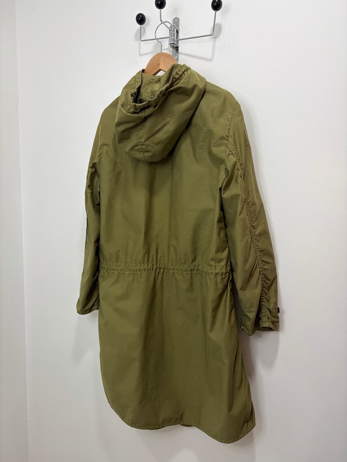 00s 오어슬로우 후드 모즈코트 밀리터리 코트 상품이미지9