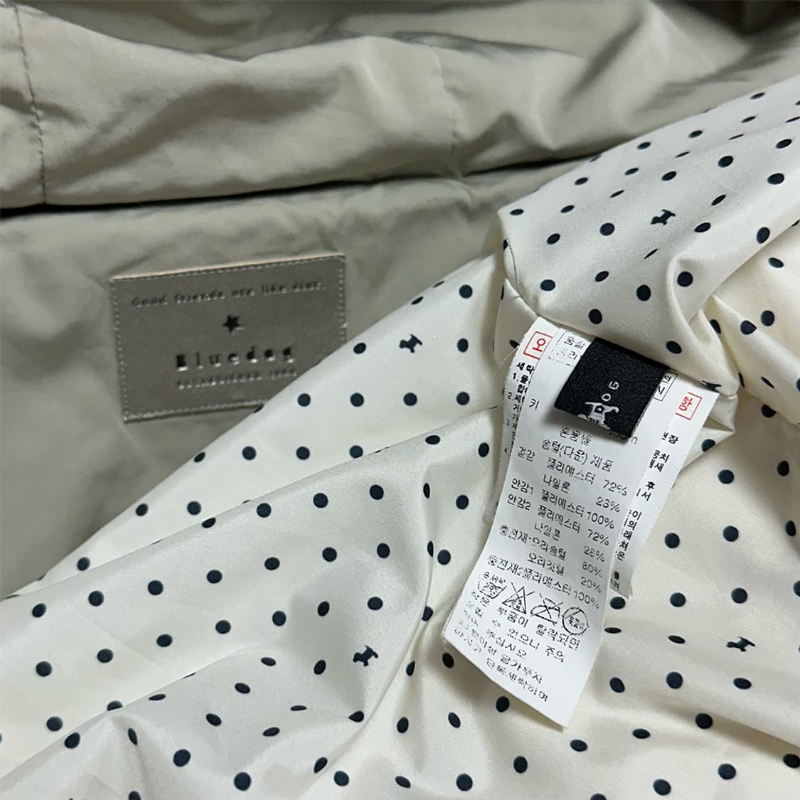 블루독 오리털 패딩 점퍼 상품이미지4