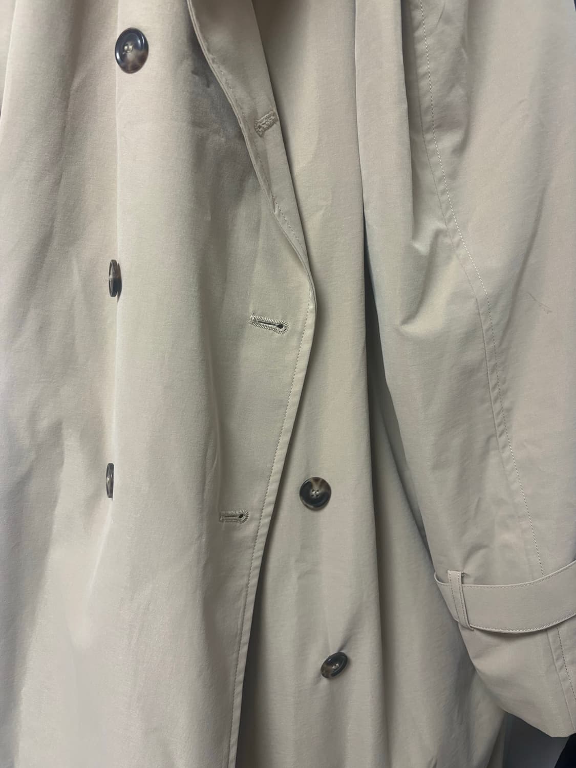 H&M 베이지 트렌치 코트 상품이미지3