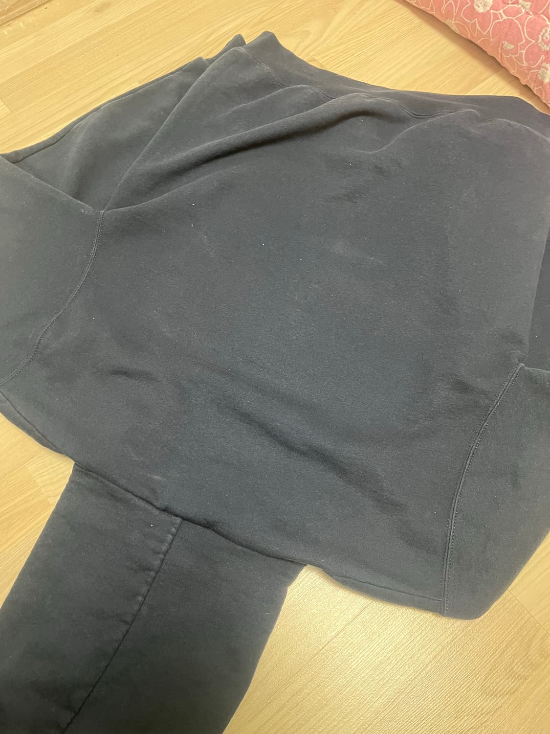 커스텀 distressed 하버드 챔피온 후드 상품이미지6