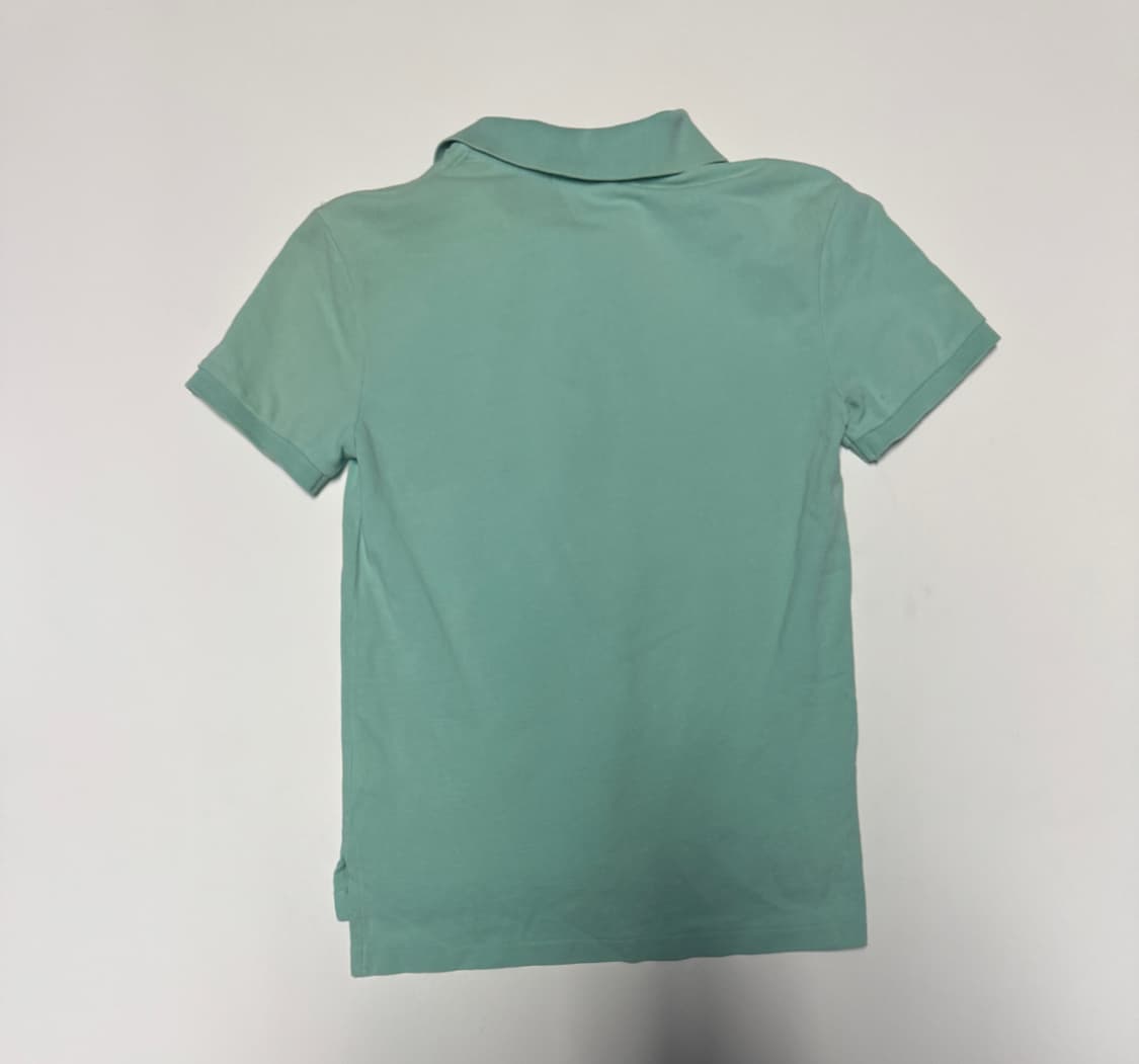 여성 폴로 랄프로렌 PK 반팔 카라 티셔츠 Xs 키즈 민트 상품이미지2