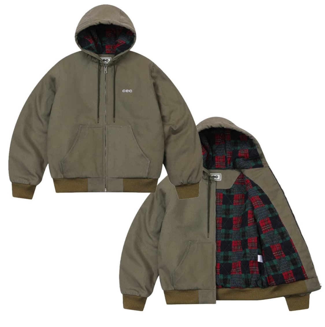 챈스챈스 옥스퍼드 집업 후디 CEO  상품이미지3