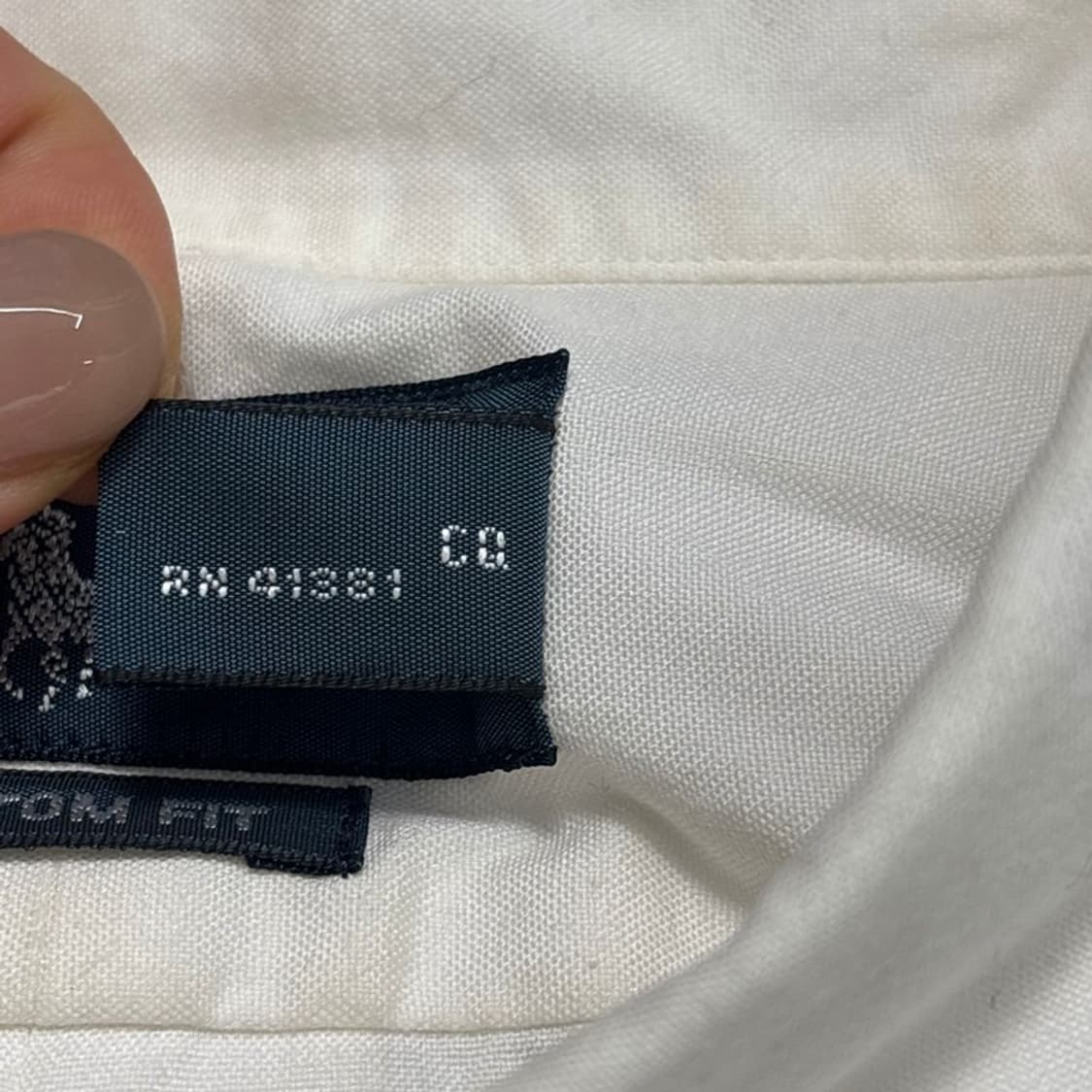 POLO BY RALPH LAUREN 커스텀 핏 셔츠 화이트 44 상품이미지6