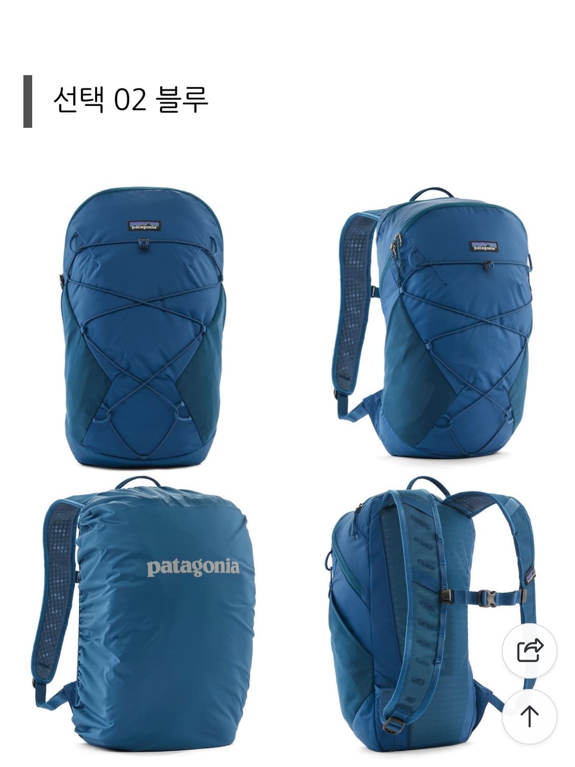 파타고니아 알트비아 백팩 14L 블루 상품이미지2