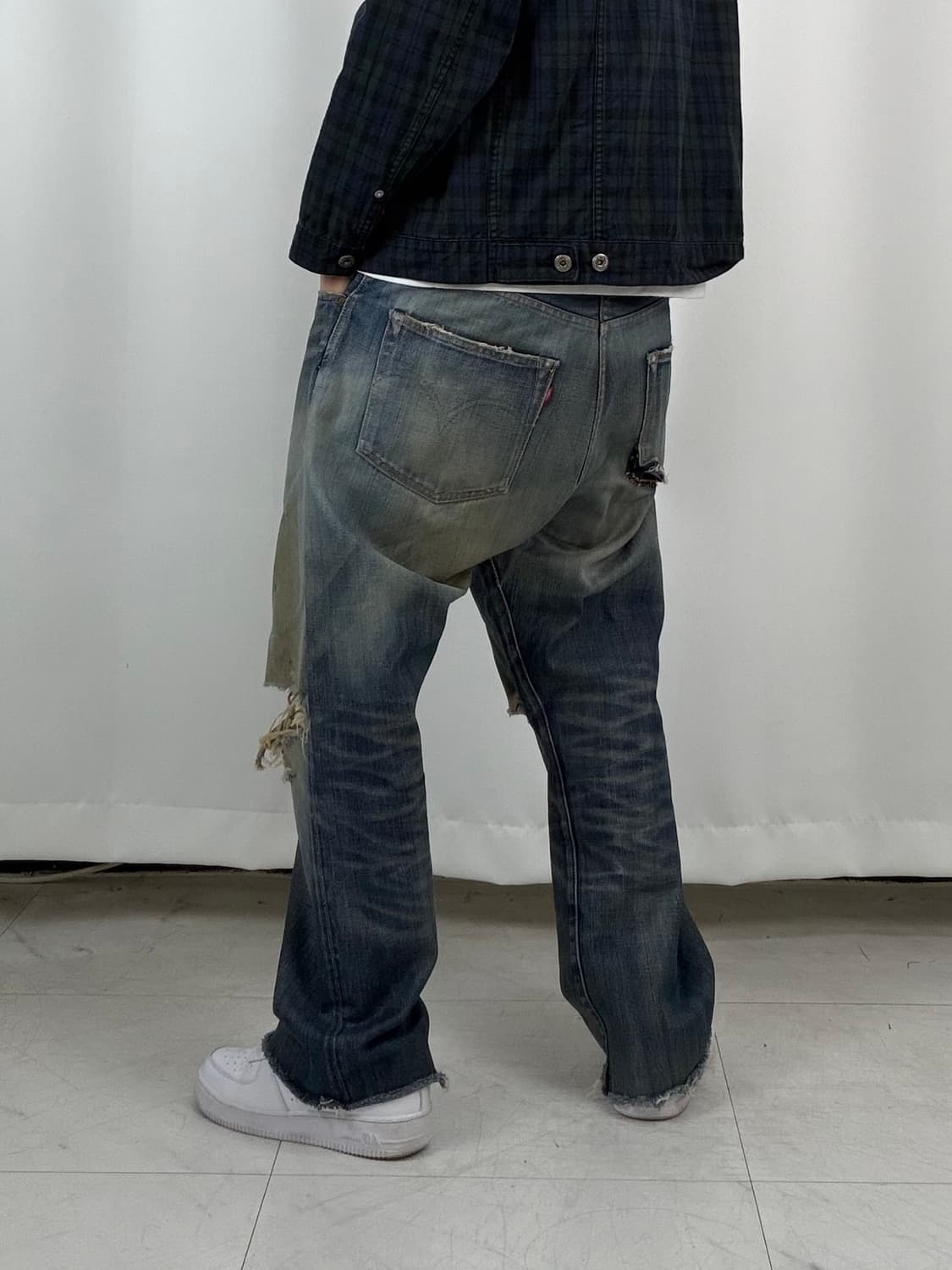 a300) 36 리바이스 00's 빅E 501 스트레이트 상품이미지1