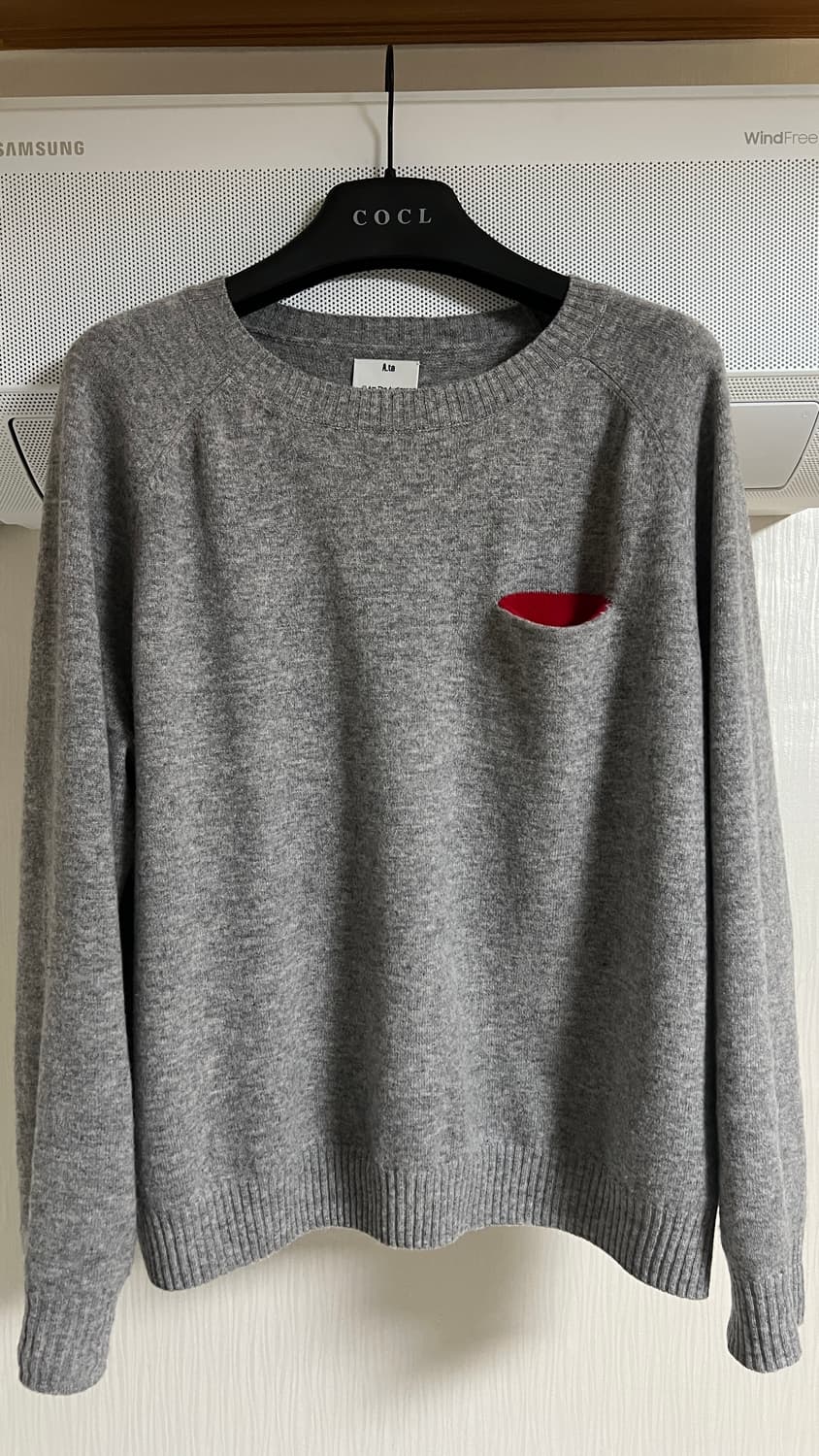 A.ta 에이타 HEARTCUT KNIT M 상품이미지2