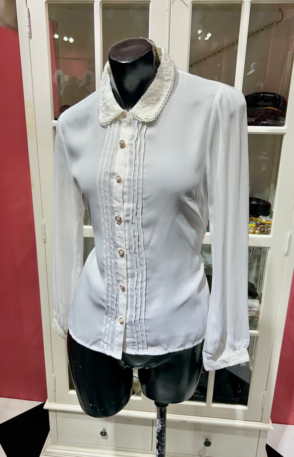 sorridere blaus 소리데레 프릴 블라우스 상품이미지1