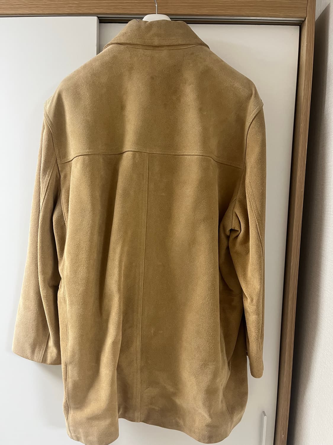 [Dunst] 유니섹스 스웨이드 레더 하프 자켓 (CAMEL)_Lsize 상품이미지9