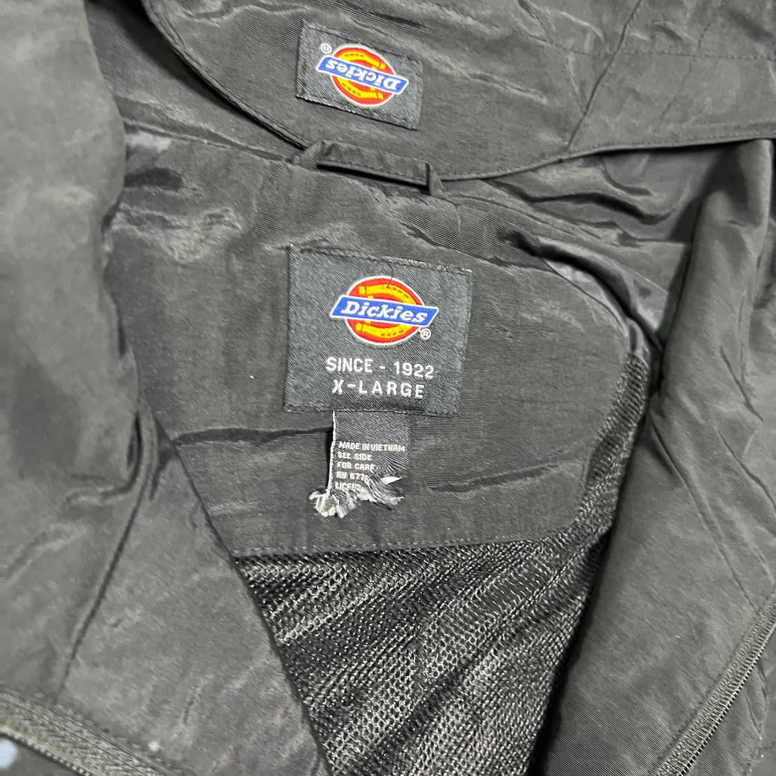 디키즈 후드 바람막이 블랙 상품이미지4