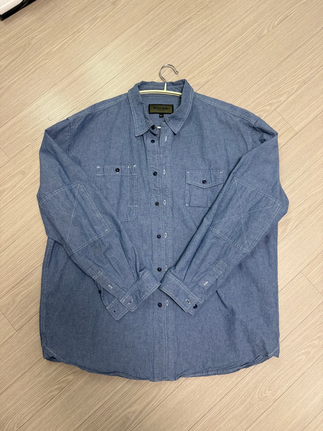 유니폼브릿지 샴브레이셔츠 xl 상품이미지2