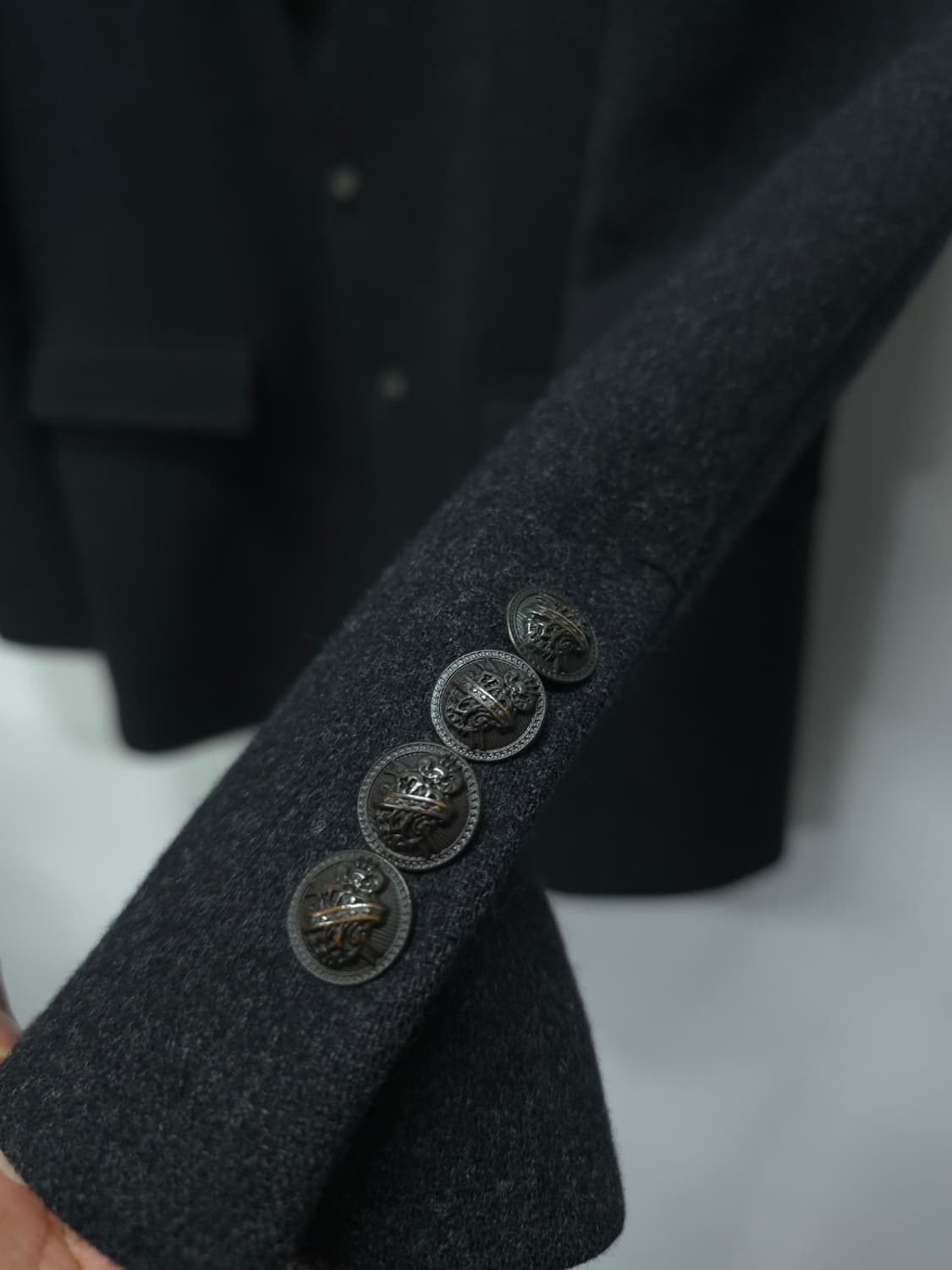 타임(TIME) 모직 더블카라 블레이져 ( 남성100~105 ) 상품이미지4