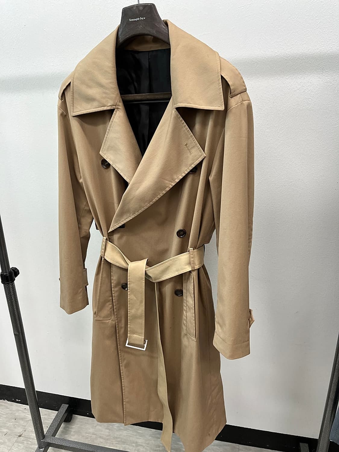 100) 시스템옴므 오버 더블 트렌치코트 상품이미지2